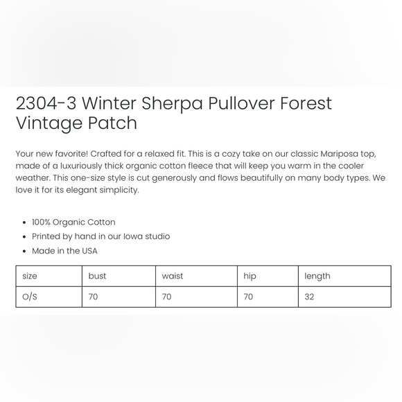 Blue Fish Winter Sherpa Pullover in Forest - Picture 6 of 7